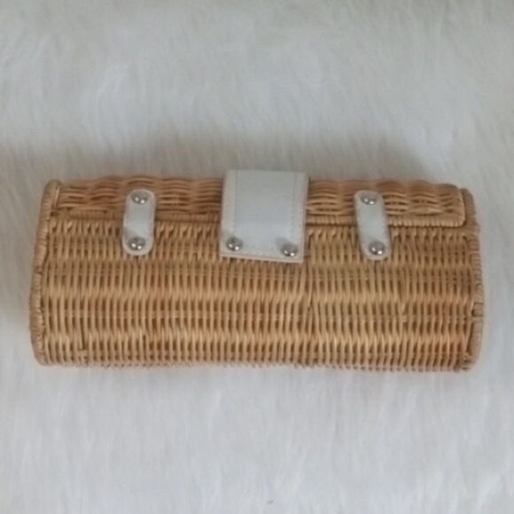 le chateau Straw Clutch Purse - Picture 2 of 5